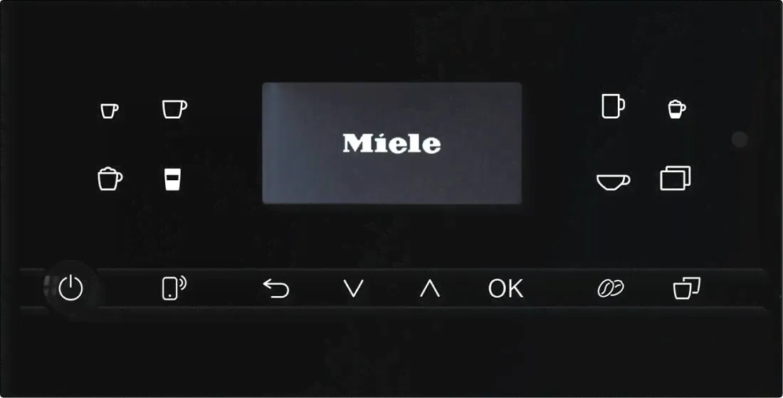 Кофемашина Miele CM 6160 OBSW чёрный обсидиан-0