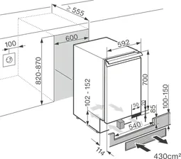 Характеристики - Встраиваемый винный шкаф MIELE KWT6321UG